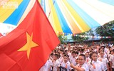 Rộn ràng lễ khai giảng năm học mới ở Hà Nội